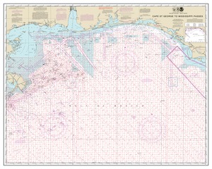 thumbnail for chart Cape St. George to Mississippi Passes (Oil and Gas Leasing Areas)