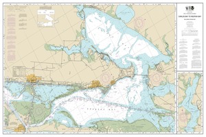 thumbnail for chart Intracoastal Waterway Carlos Bay to Redfish Bay, including Copano Bay