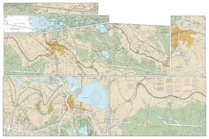 thumbnail for chart Intracoastal Waterway Catahoula Bay to Wax Lake Outlet including the Houma Navigation canal