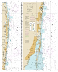 thumbnail for chart Jupiter Inlet to Fowey Rocks;Lake Worth Inlet