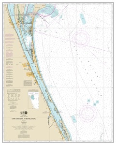 thumbnail for chart Cape Canaveral to Bethel Shoal