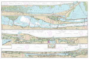 thumbnail for chart Intracoastal Waterway Tolomato River to Palm Shores