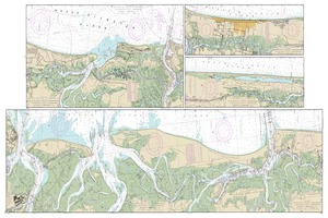 thumbnail for chart Intracoastal Waterway St. Simons Sound to Tolomato River