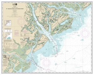 thumbnail for chart St. Helena Sound to Savannah River