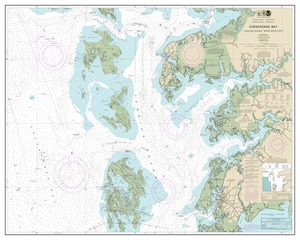 thumbnail for chart Chesapeake Bay Tangier Sound Northern Part