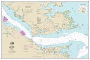 thumbnail for chart York River Yorktown and Vicinity