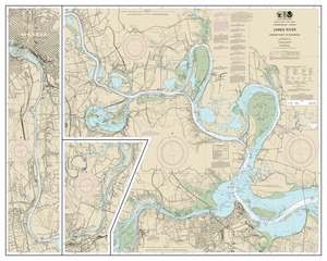 thumbnail for chart James River Jordan Point to Richmond