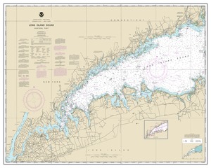 thumbnail for chart Long Island Sound Western Part