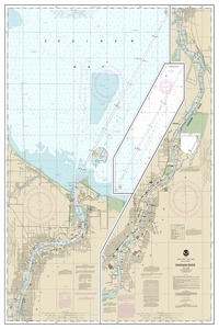 thumbnail for chart Saginaw River