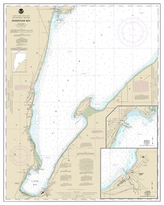 thumbnail for chart Keweenaw Bay;L Anse and Baraga Harbors