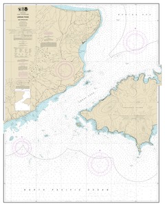 thumbnail for chart Unalaska Island Umnak Pass and approaches