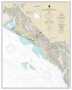 thumbnail for chart Cross Sound to Yakutat Bay