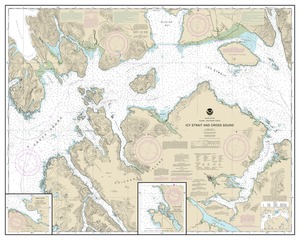 thumbnail for chart Icy Strait and Cross Sound;Inian Cove;Elfin Cove