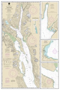 thumbnail for chart Lynn Canal-Point Sherman to Skagway;Lutak Inlet;Skagway and Nahku Bay;Portage Cove, Chilkoot Inlet