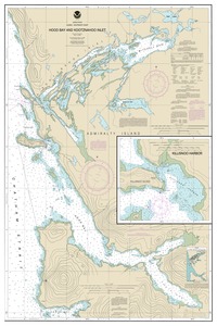 thumbnail for chart Hood Bay and Kootznahoo Inlet