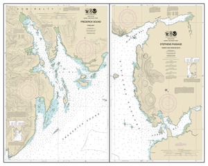 thumbnail for chart Pybus Bay, Frederick Sound;Hobart and Windham Bays, Stephens P.