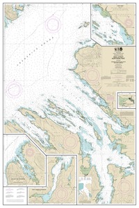 thumbnail for chart Keku Strait-northern part, including Saginaw and Security Bays and Port Camden;Kake Inset