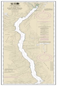 thumbnail for chart Portland Canal-North of Hattie Island