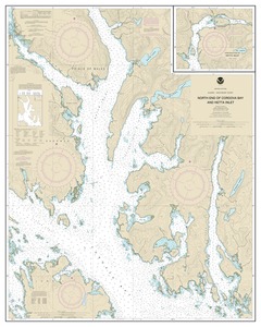 thumbnail for chart N. end of Cordova Bay and Hetta Inlet