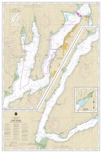 thumbnail for chart Puget Sound-Hood Canal and Dabob Bay