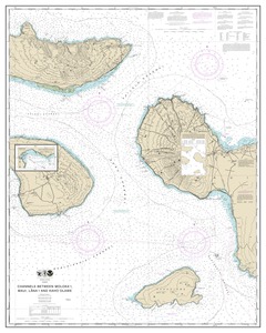 thumbnail for chart Channels between Molokai, Maui, Läna‘i and Kaho‘olawe;Manele Bay