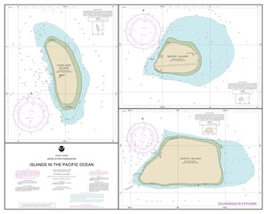 thumbnail for chart Islands in the Pacific Ocean-Jarvis, Bake and Howland Islands