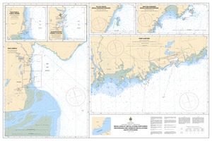 thumbnail for chart Mouillages et Installations Portuaires/Anchorages and  Harbour Installations - Haute Côte-Nord