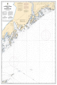 thumbnail for chart St. Ignace Island to/à Passage Island