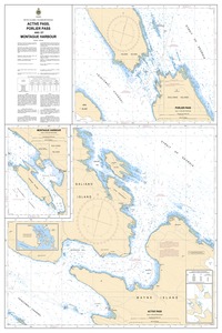 thumbnail for chart Active Pass, Porlier Pass and/et Montague Harbour