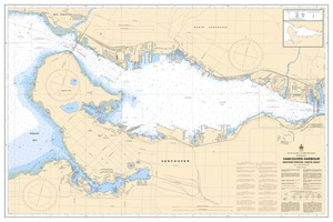 thumbnail for chart Vancouver Harbour Western Portion/Partie Ouest