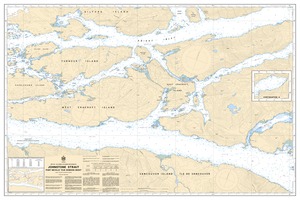 thumbnail for chart Johnstone Strait, Port Neville to/à Robson Bight