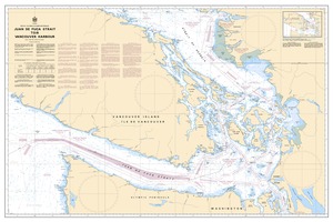 thumbnail for chart Juan de Fuca Strait to/à Vancouver Harbour