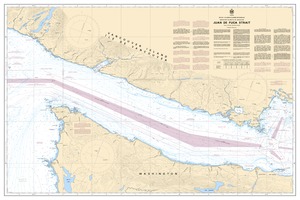 thumbnail for chart Juan de Fuca Strait