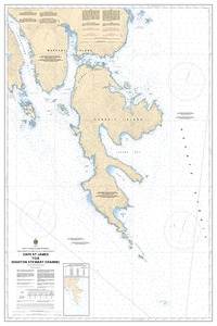 thumbnail for chart Cape St. James to/à Houston Stewart Channel