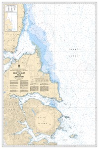 thumbnail for chart Selwyn Inlet to/à Lawn Point