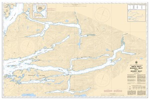 thumbnail for chart Smith Inlet, Boswell Inlet and/et Draney Inlet