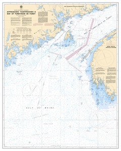 thumbnail for chart Approaches to / Approches à Bay of Fundy / Baie de Fundy