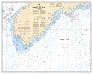 thumbnail for chart Yarmouth to / à Halifax