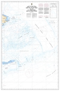 thumbnail for chart Sable Island Bank / Banc de IÎle de Sable to / au St. Pierre Bank / Banc de Saint-Pierre