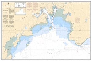 thumbnail for chart Saint John Harbour and Approaches / et les approches