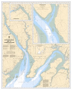 thumbnail for chart Petitcodiac River and / et Cumberland Basin