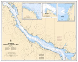 thumbnail for chart LaHave River: Riverport to / à Conquerall Bank