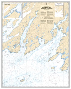 thumbnail for chart Great Bay de lEau and Approaches / et les approches