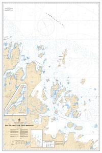 thumbnail for chart Dog Islands to / à Cape Makkovik