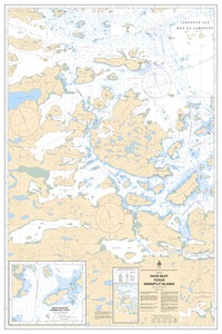 thumbnail for chart Davis Inlet to / aux Seniartlit Islands