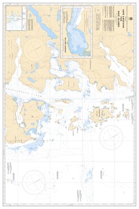 thumbnail for chart Cape Kakkiviak to / à Duck Islands