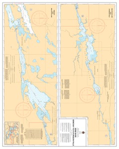 thumbnail for chart Rainy Lake/Lac à la Pluie Eastern Portion/Partie Est Seine River Seine Bay to/à Sturgeon Falls