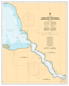 thumbnail for chart Winnipeg River/Rivière Winnipeg and Approaches/et les Approches