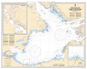 thumbnail for chart Great Slave Lake / Grand lac des Esclaves, Western Portion / Partie ouest