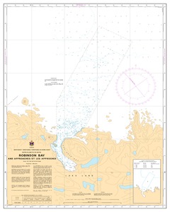 thumbnail for chart Robinson Bay and Approaches/et les Approches